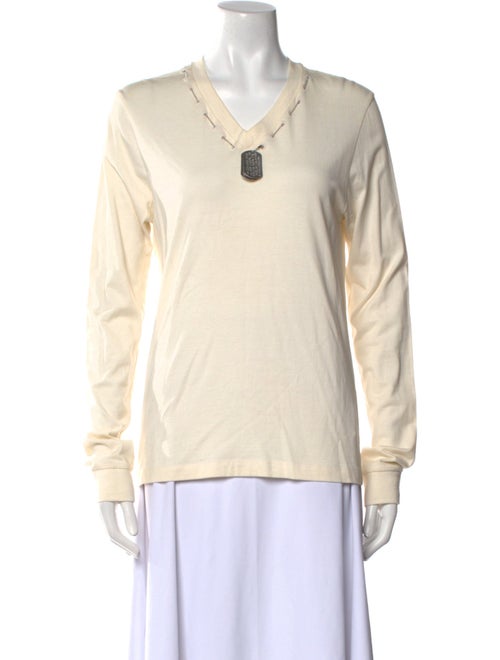 Linder V-Neck Long Sleeve Sweatshirt