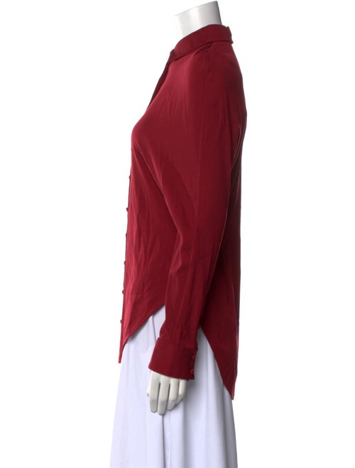 Linder Long Sleeve Button-Up Top