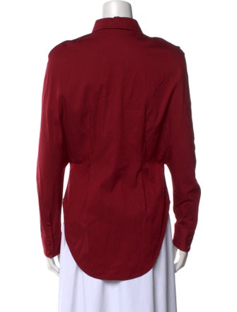 Linder Long Sleeve Button-Up Top