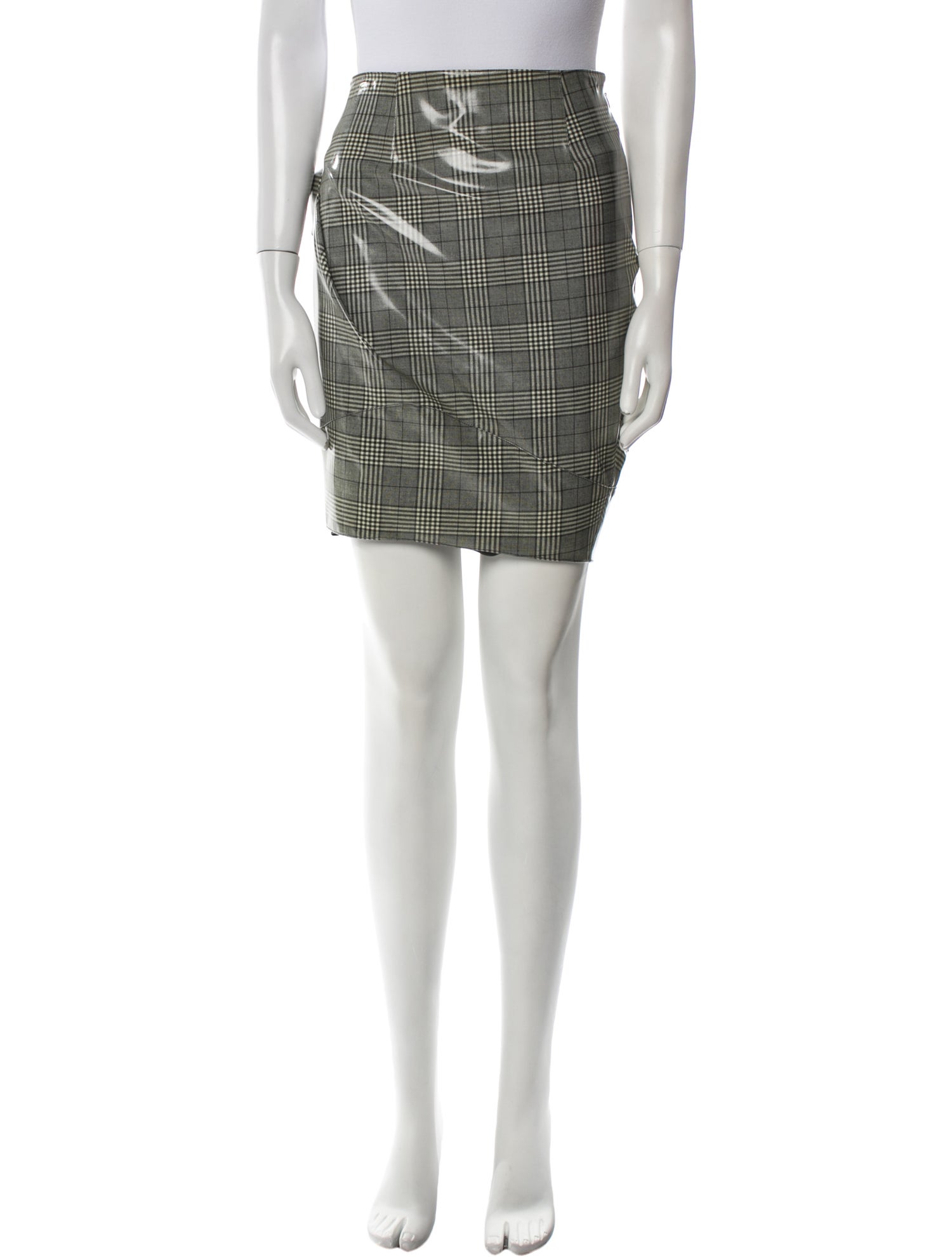 Linder Plaid Print Mini Skirt w/ Tags