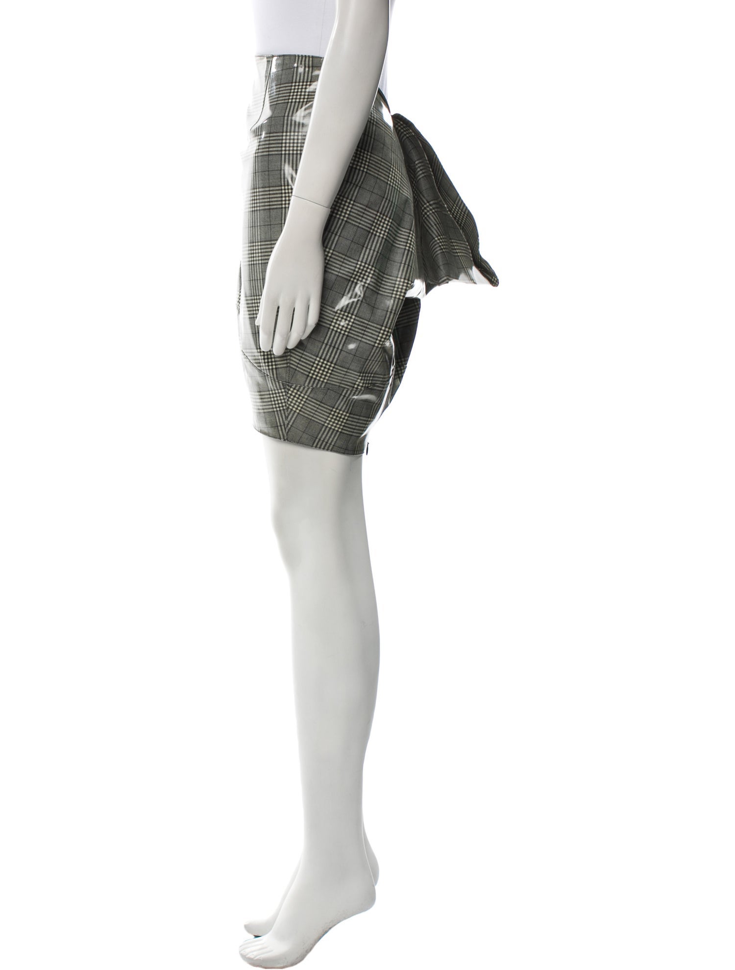 Linder Plaid Print Mini Skirt w/ Tags