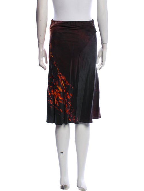 Linder Printed Knee-Length Skirt