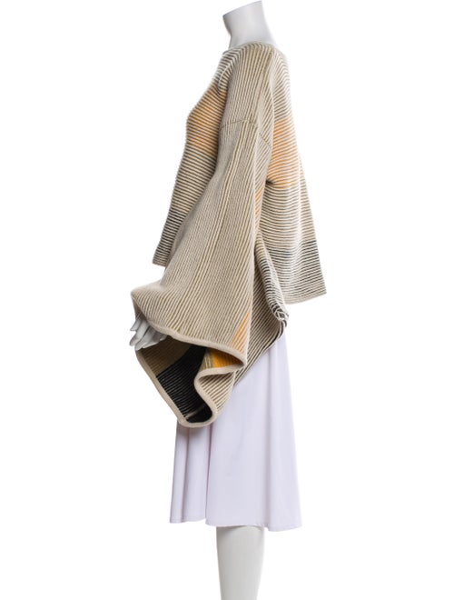 Linder Striped Bateau Neckline Sweater