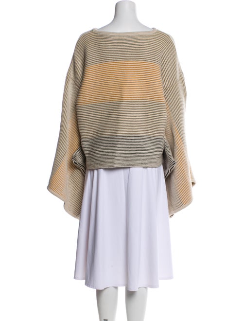 Linder Striped Bateau Neckline Sweater