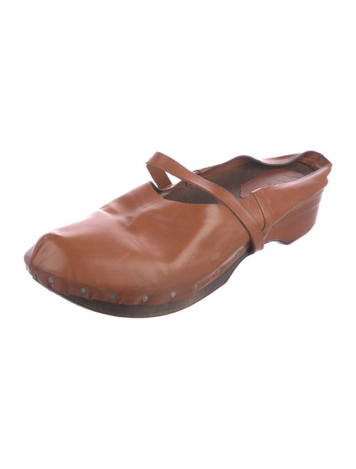 Linder Leather Mules