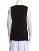 Linder Colorblock Pattern Mock Neck Sweater