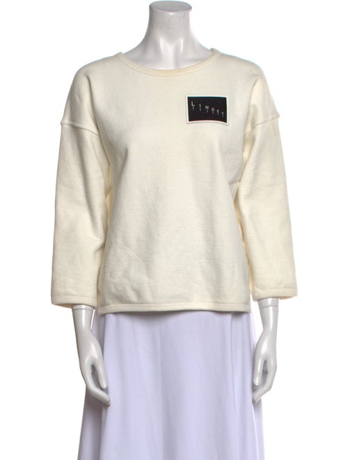 Linder Crew Neck Three-Quarter Sleeve Sweatshirt