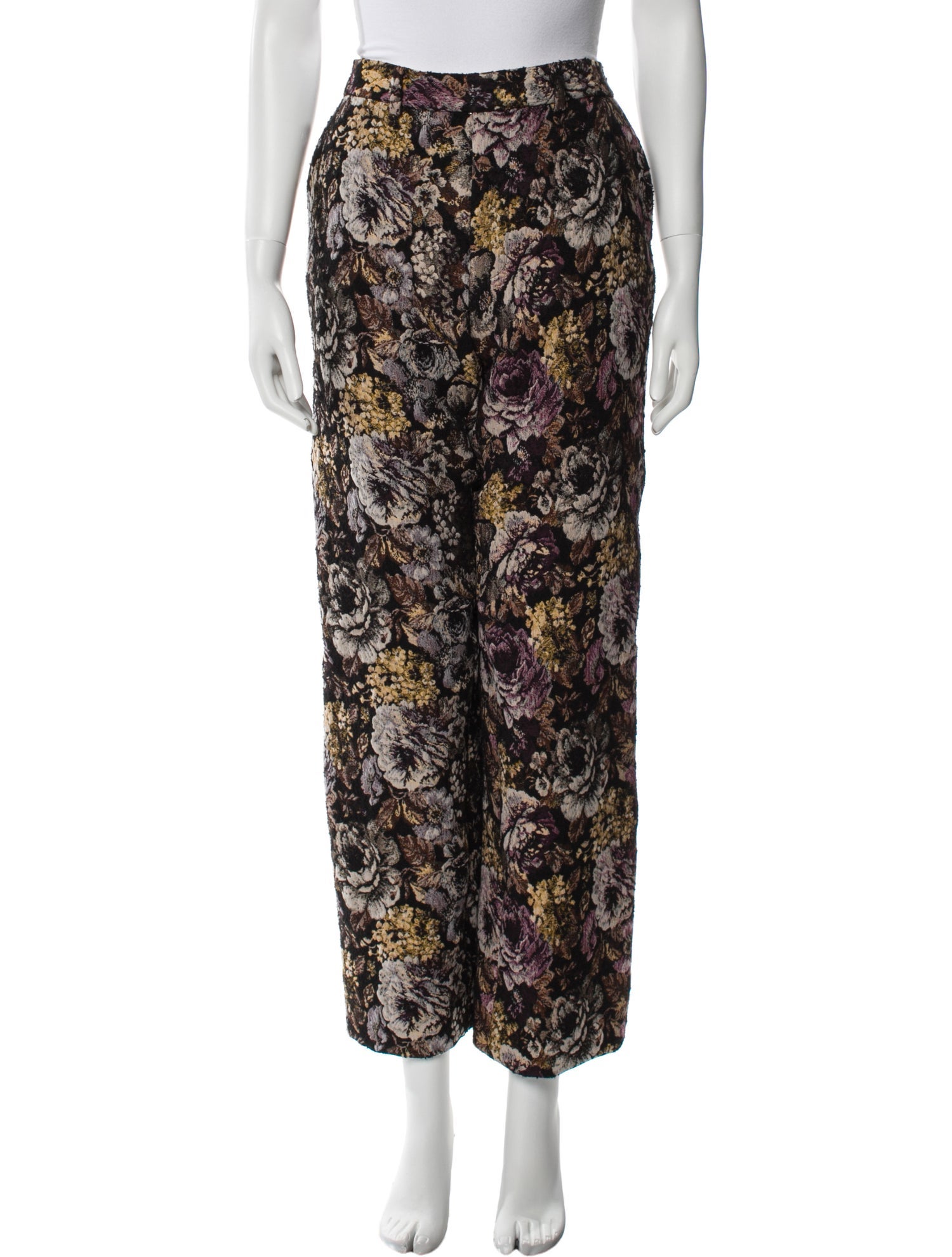 Linder Floral Print Wide Leg Pants w/ Tags