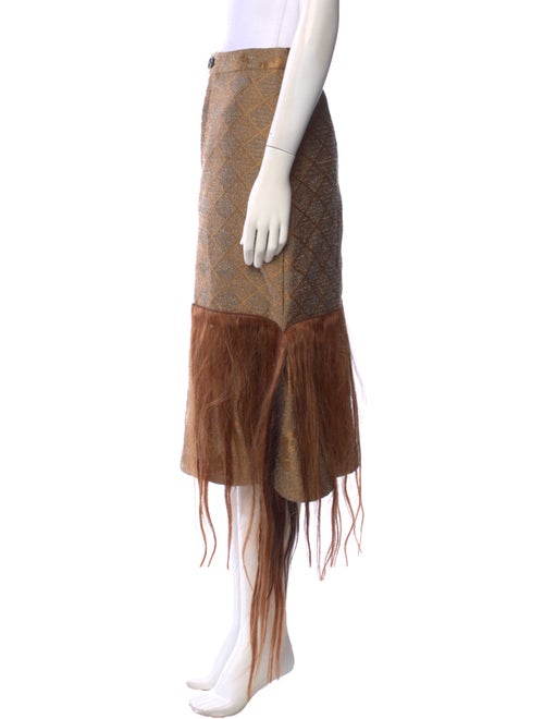 Linder Wool Knee-Length Skirt