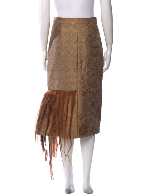 Linder Wool Knee-Length Skirt