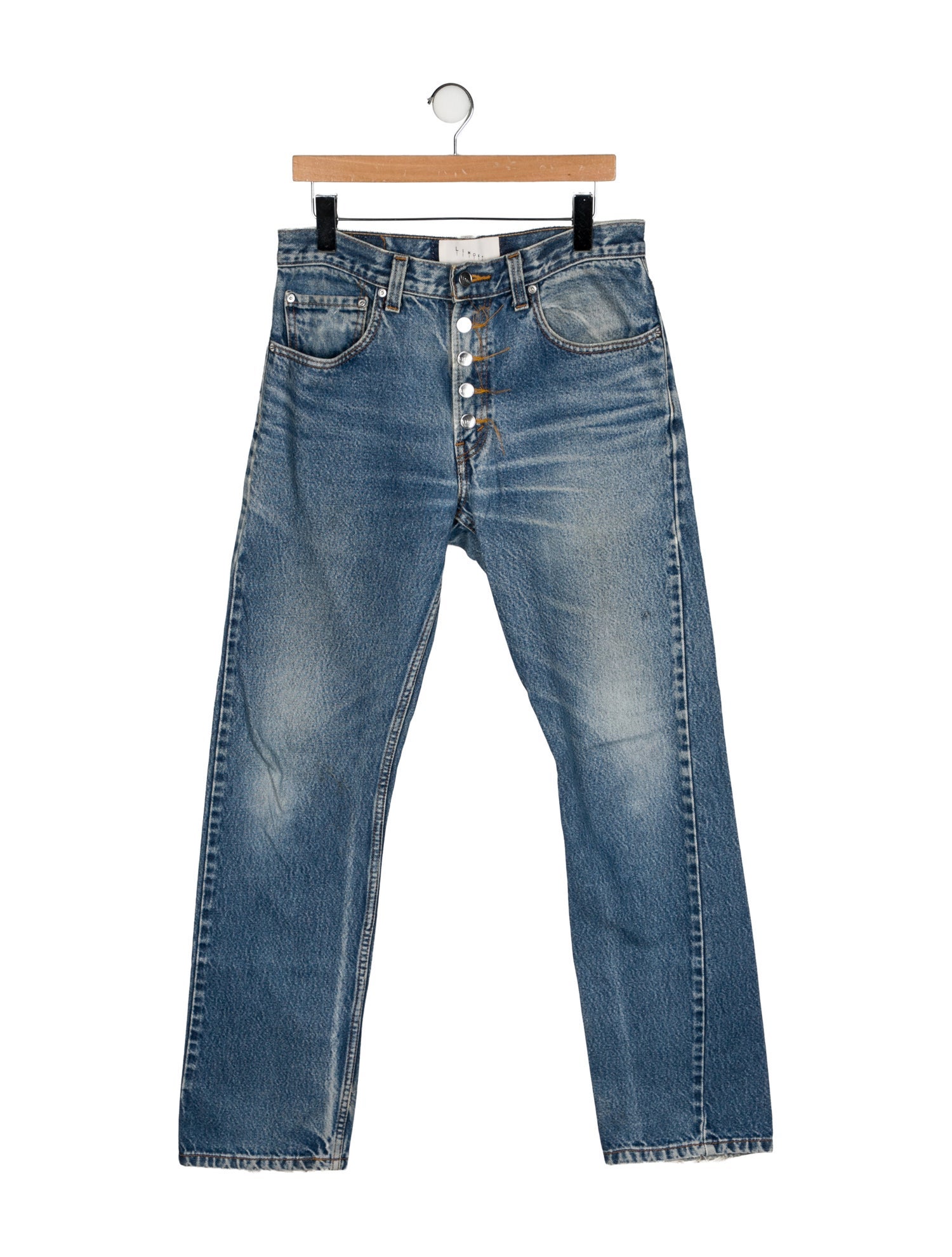 Linder High-Rise Straight Leg Jeans