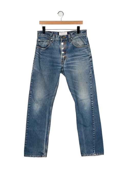 Linder High-Rise Straight Leg Jeans