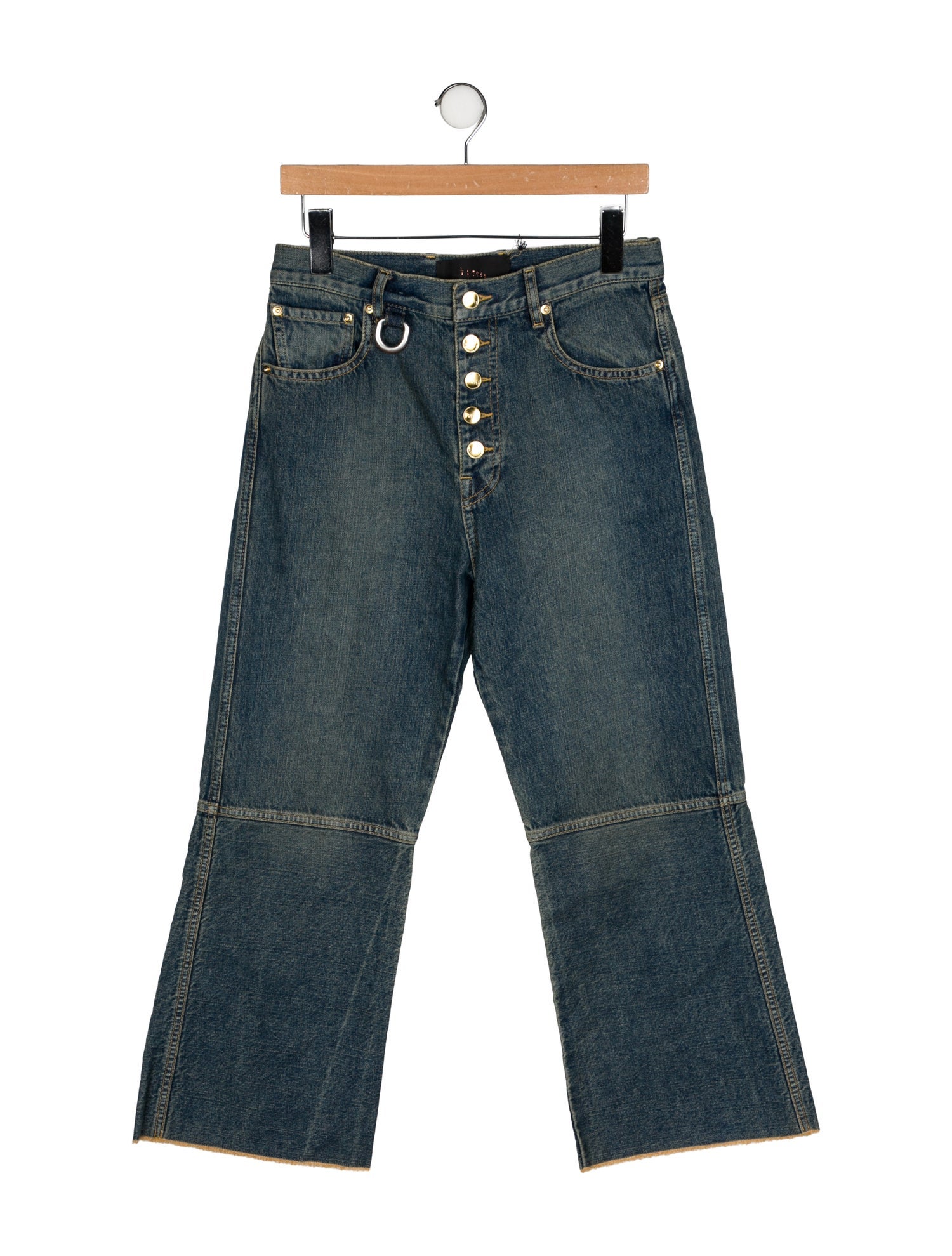 Linder Mid-Rise Wide Leg Jeans