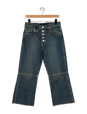 Linder Mid-Rise Wide Leg Jeans