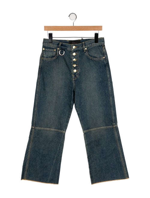 Linder Mid-Rise Wide Leg Jeans