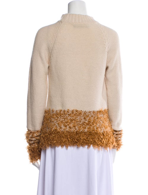 Linder Striped Mock Neck Sweater