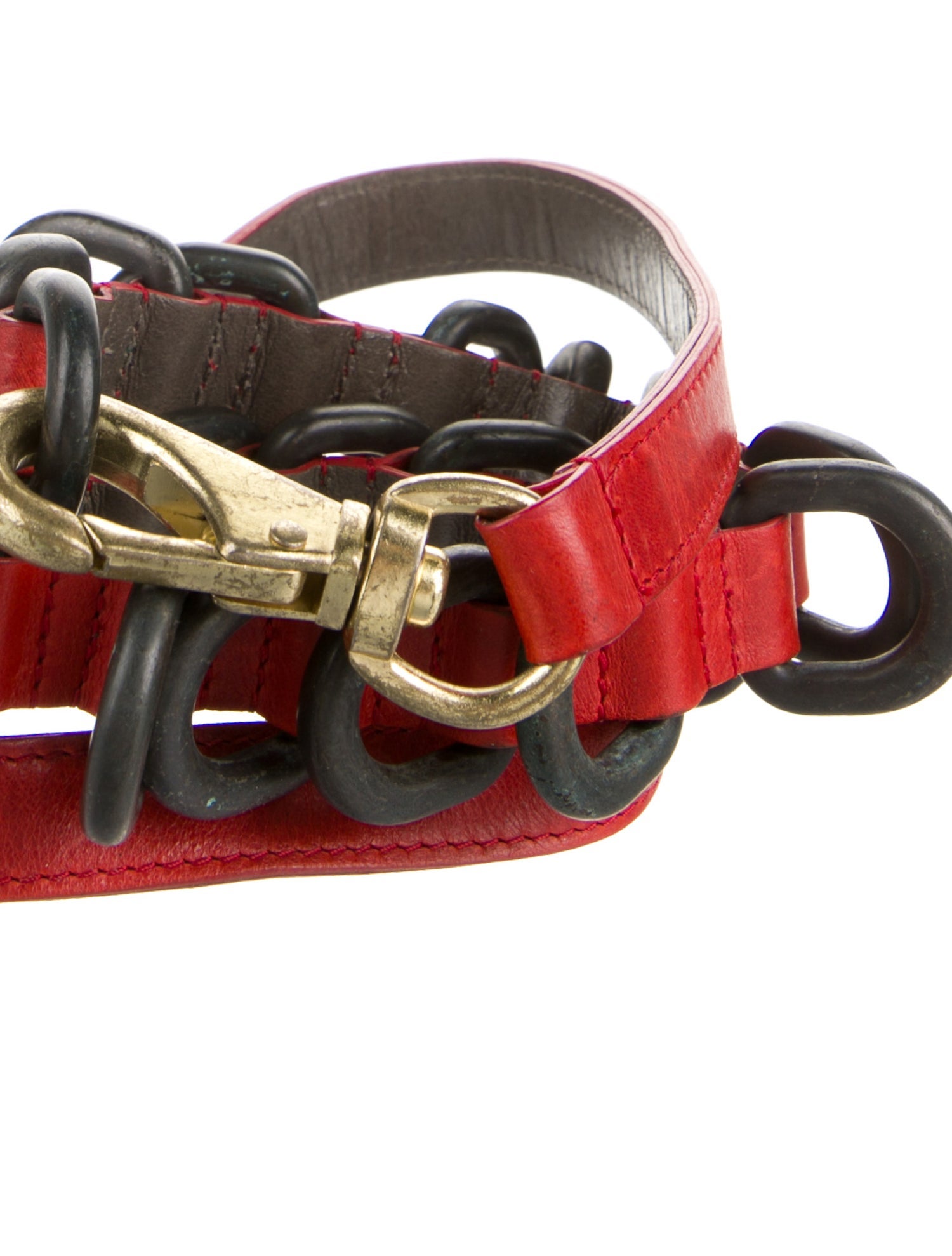 Linder Skinny Leather Waist Belt