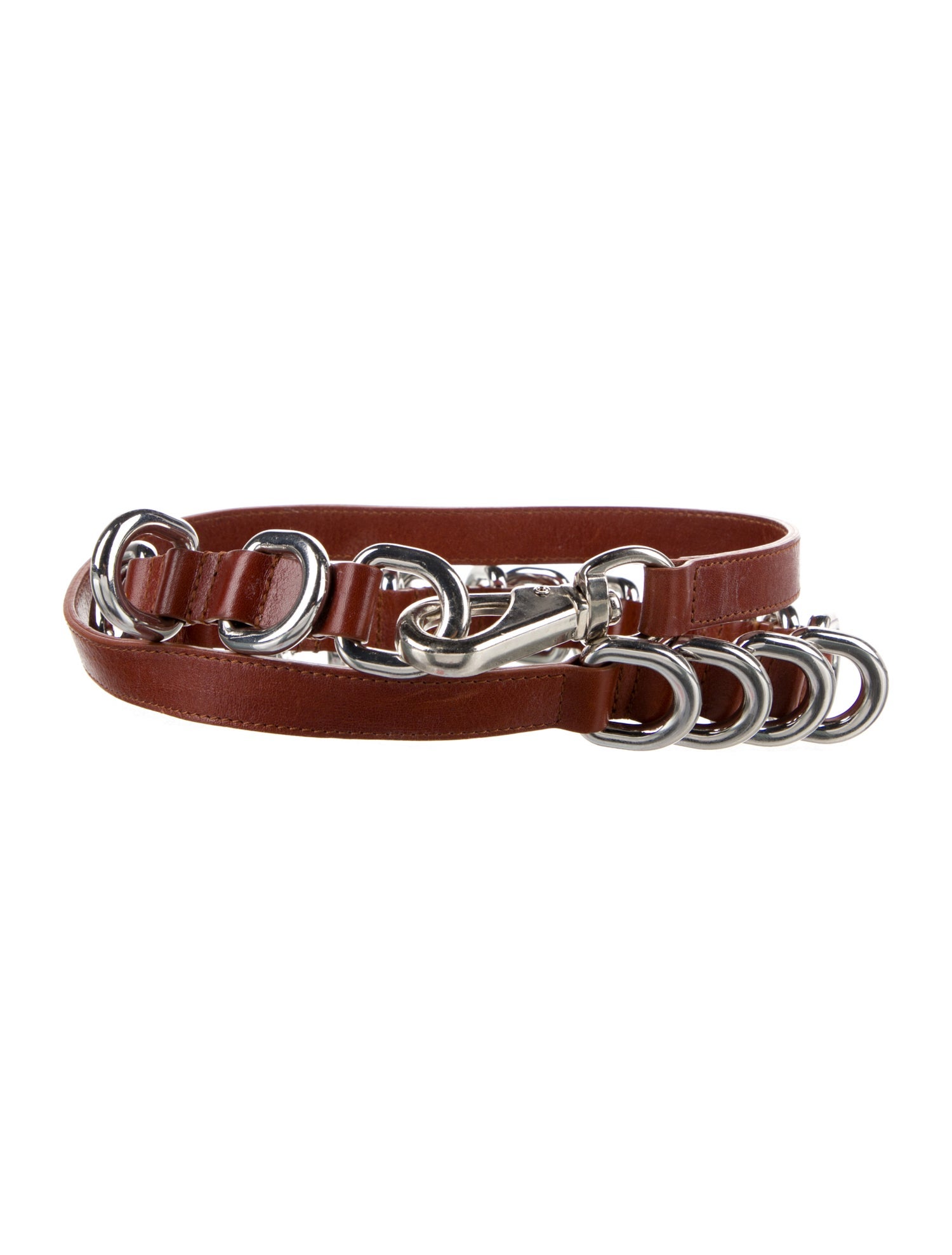 Linder Skinny Leather Belt