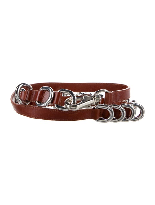Linder Skinny Leather Belt