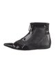 Linder Patent Leather Lace-Up Boots