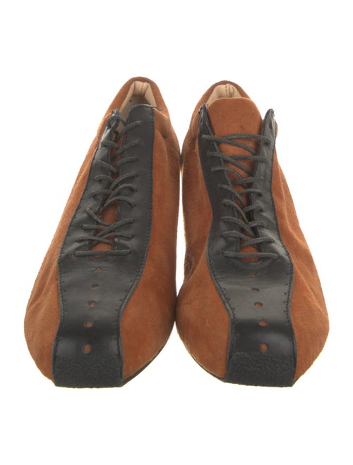 Linder Suede Colorblock Pattern Sneakers