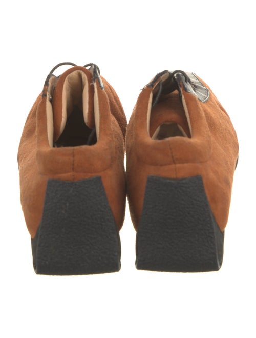 Linder Suede Colorblock Pattern Sneakers