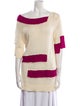 Linder Striped Square Neckline Sweater