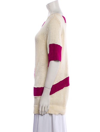 Linder Striped Square Neckline Sweater