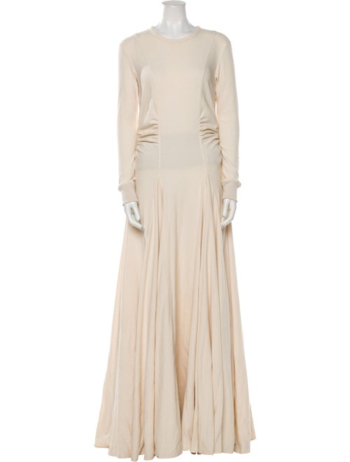 Linder Crew Neck Long Dress