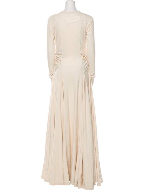 Linder Crew Neck Long Dress