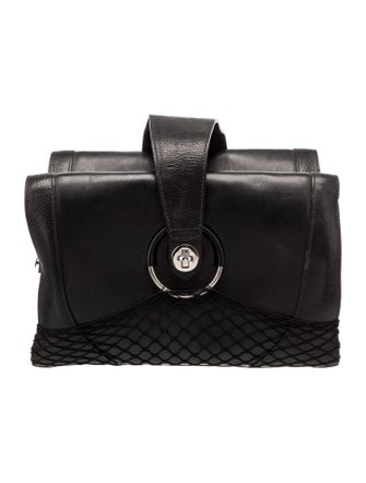 Linder Leather Top Handle Bag