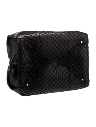 Linder Leather Top Handle Bag