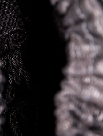 Linder Ostrich Bucket Bag