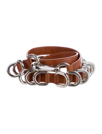 Linder Skinny Leather Belt