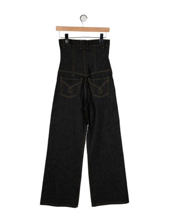 Linder High-Rise Wide Leg Jeans