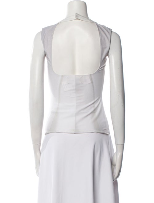 Linder Square Neckline Sleeveless Crop Top