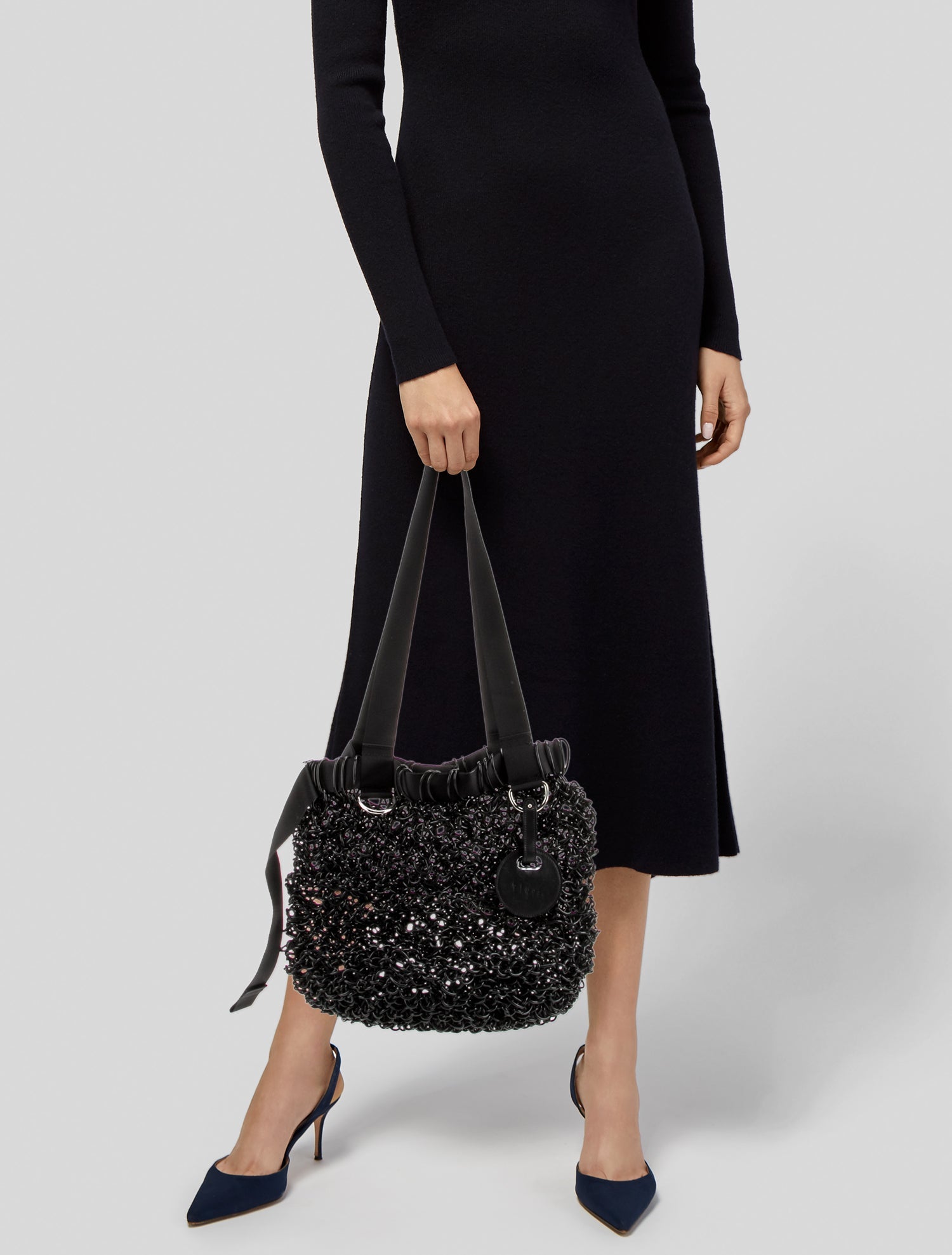 Linder Metal Shoulder Bag