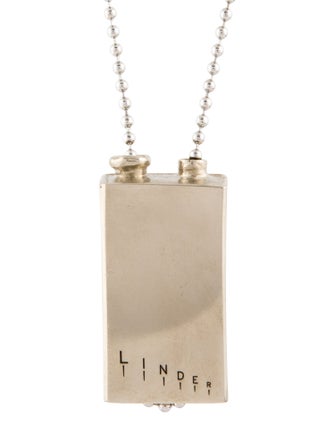 Linder Battery Pendant Necklace