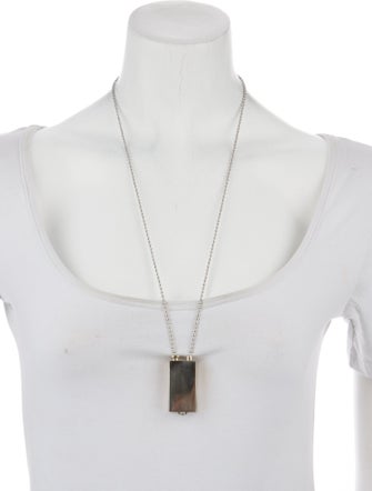 Linder Battery Pendant Necklace