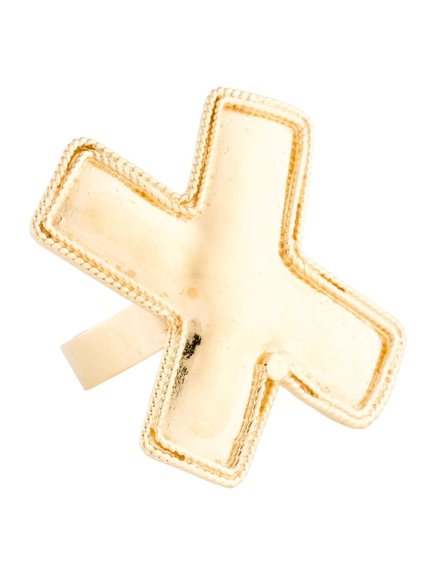 Linder X&O Cocktail Ring