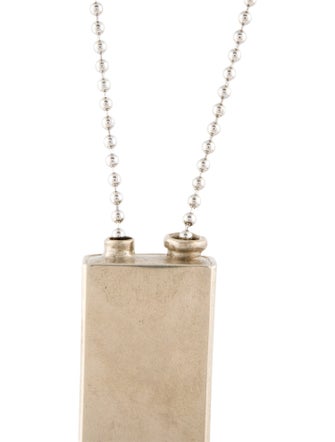 Linder Battery Pendant Necklace