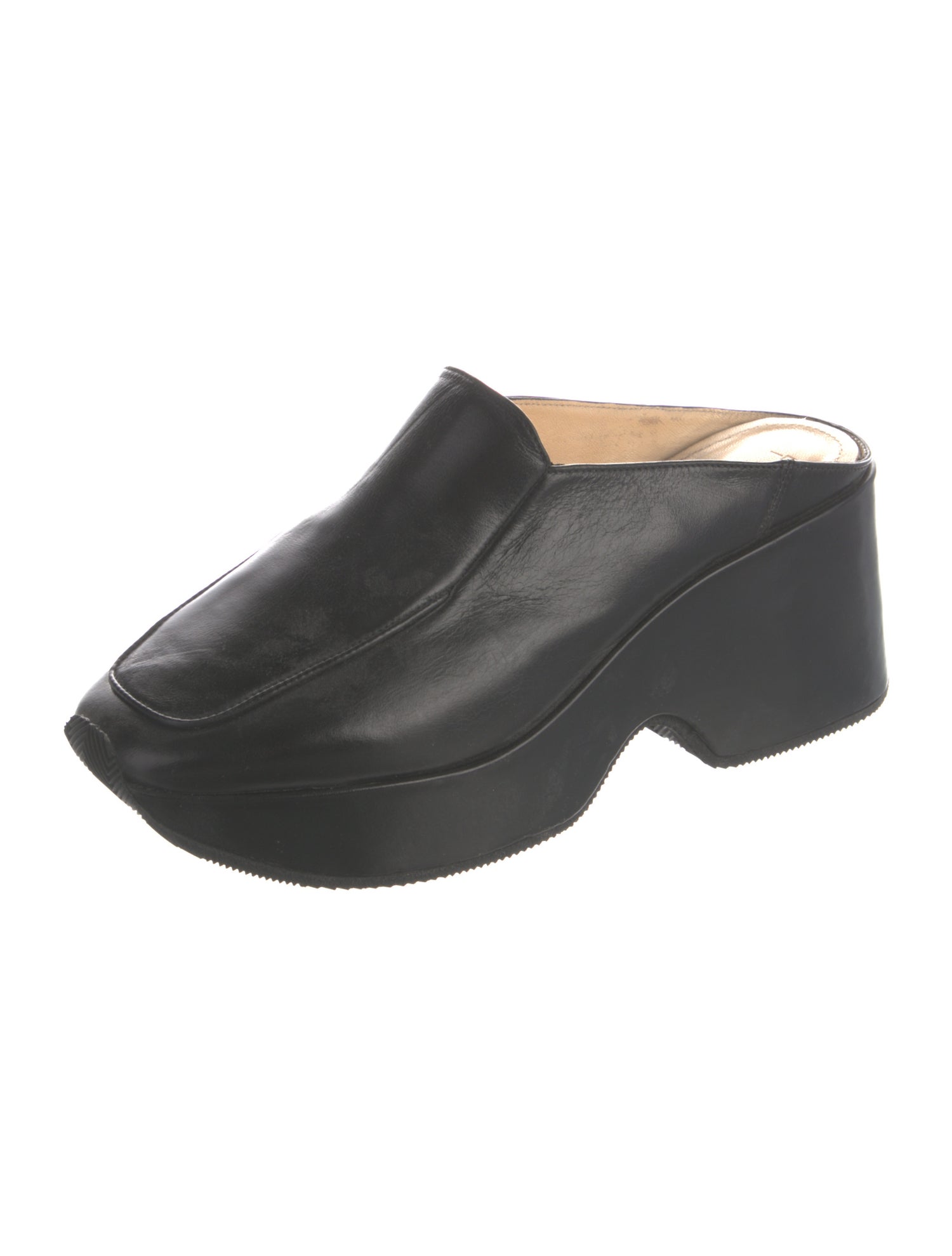 Linder Leather Mules