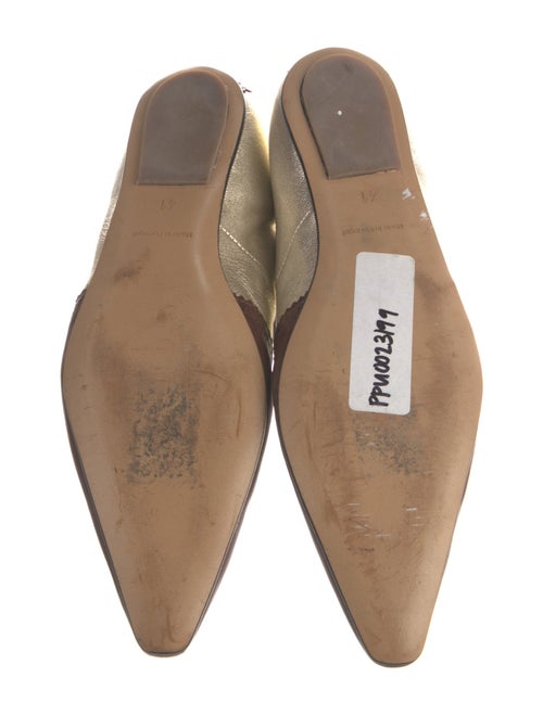 Linder Leather Colorblock Pattern Boots