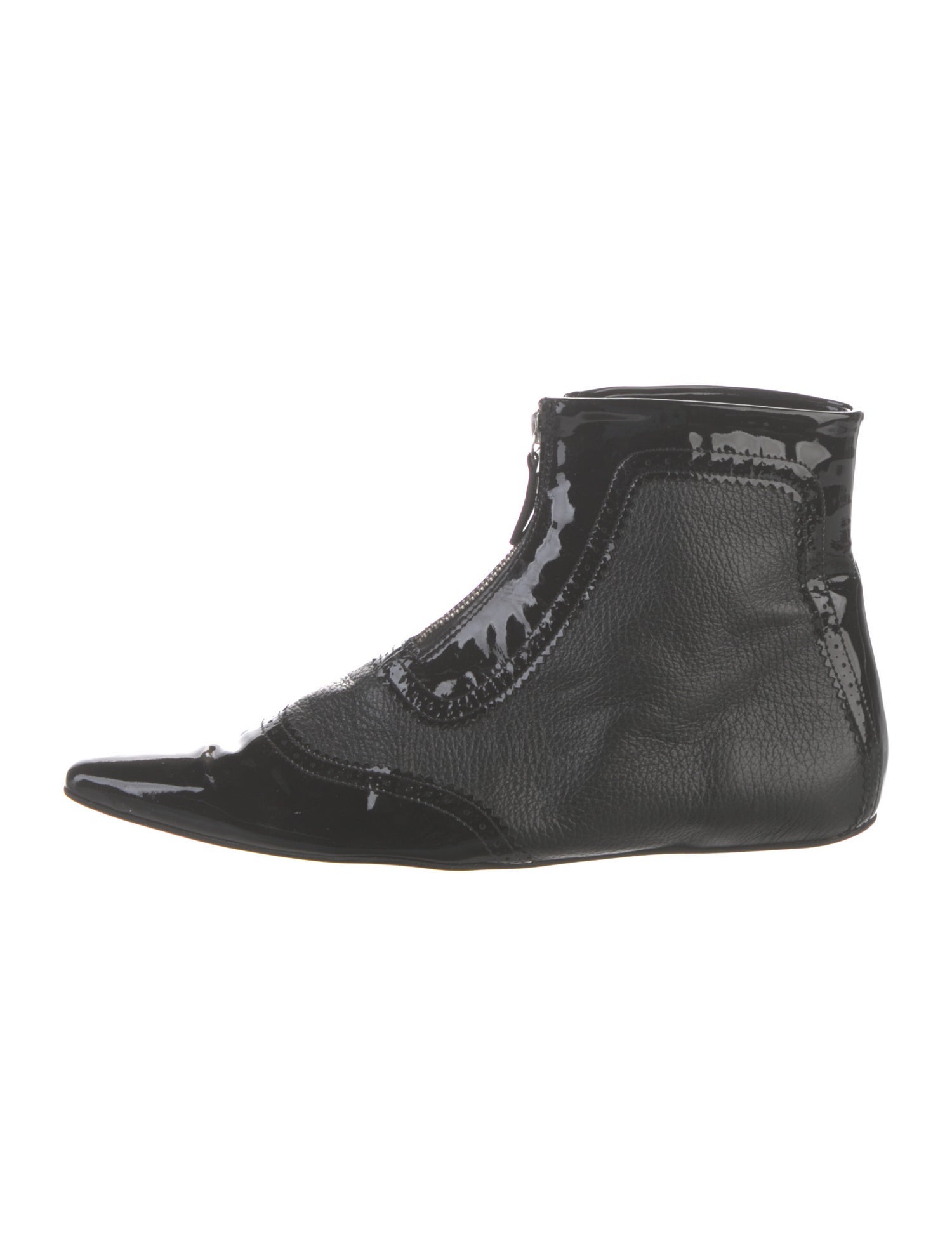 Linder Patent Leather Boots