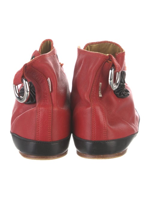 Chapal Leather Colorblock Pattern Sneakers