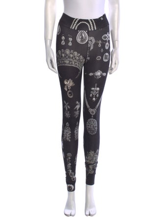 Linder Printed Skinny Leg Pants