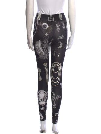 Linder Printed Skinny Leg Pants