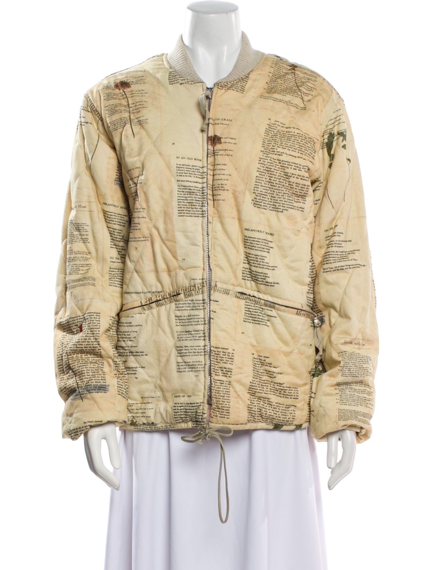 Linder Printed Bomber Jacket