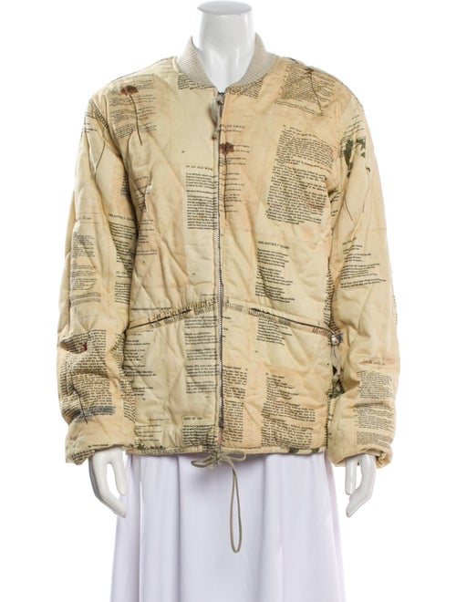 Linder Printed Bomber Jacket