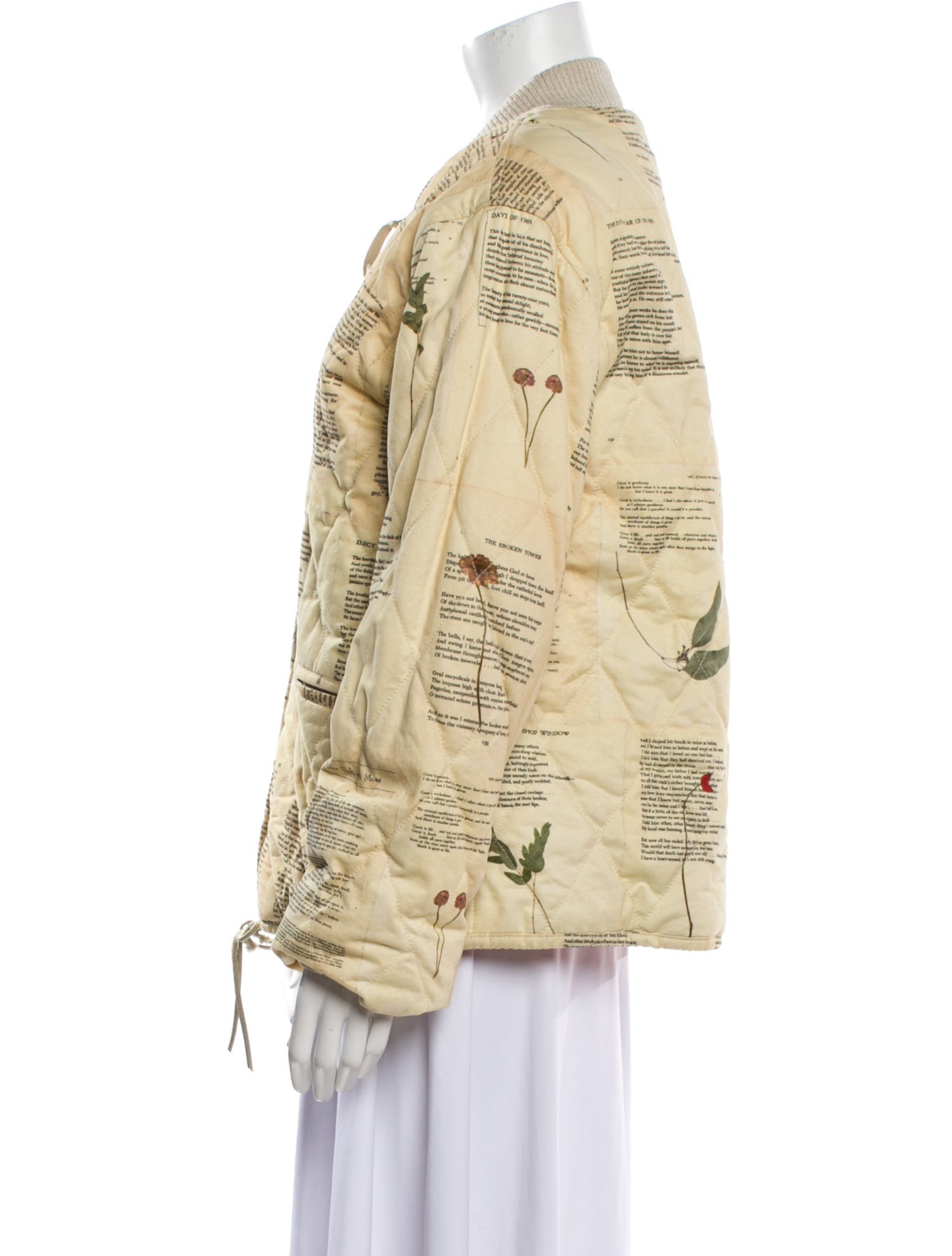 Linder Printed Bomber Jacket